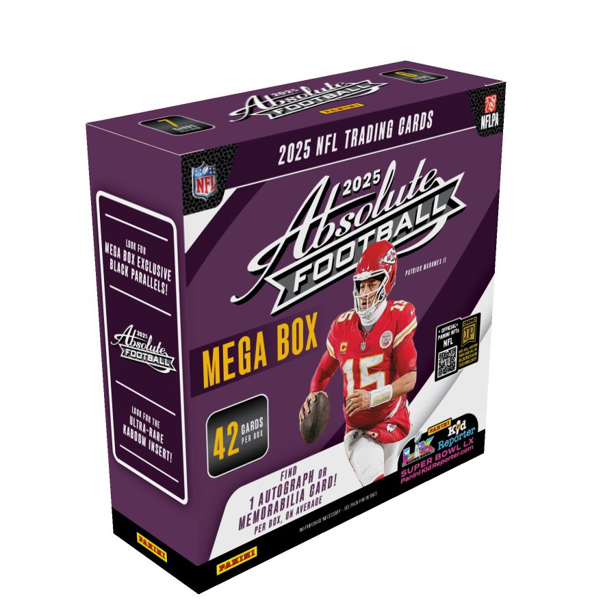 2025 Panini Absolute Football Mega Box - Factory Sealed NFL Trading Cards