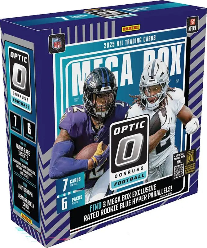 2025 Panini Donruss Optic Football Mega Box (Retail)