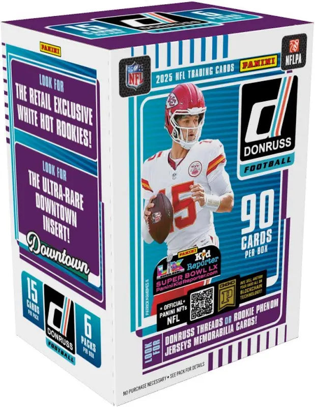 2025 Panini Donruss Football Blaster Box - Factory Sealed