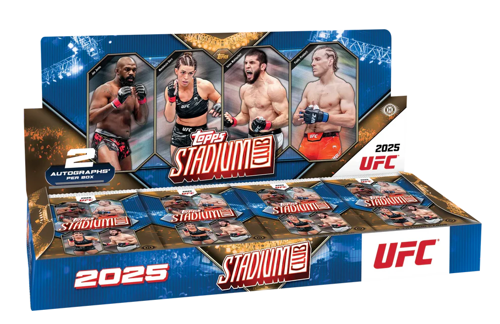 2025 Topps Stadium Club UFC Hobby Box - Factory Sealed