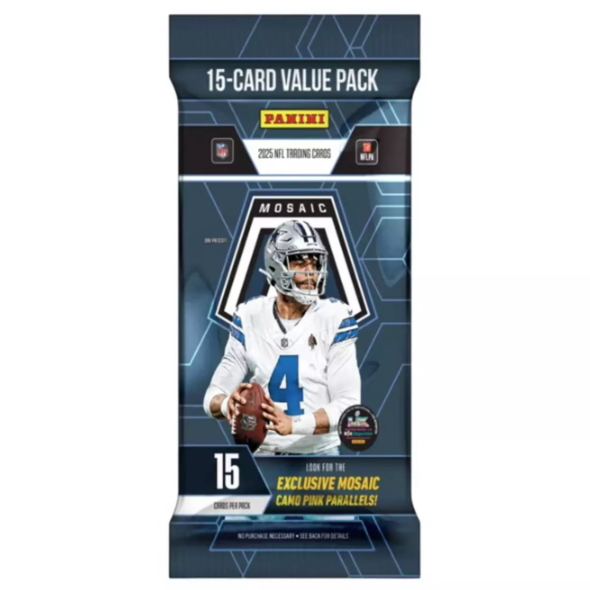 2025 Panini Mosaic NFL Trading Card Value Pack